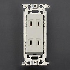 １２５Ｖ／１５Ａ　埋込コンセント（２口）