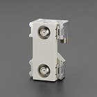 テレビコンセント（送り配線用／２端子）