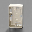 ［モール用］　スイッチボックス（１穴／ベージュ）