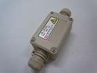 ５極（３００Ｖ／１５Ａ）　端子台付中継ボックス（ベージュ）