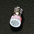 ＡＣ／ＤＣ１２Ｖ／Ｅ１０（２３ｍｍ）　ＬＥＤランプ（レッド）