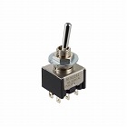 １２５Ｖ／６Ａ　２極双投／トグルスイッチ