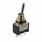 １２５Ｖ／６Ａ　単極双投トグルスイッチ（防水型）