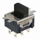 １２５Ｖ／３Ａ　２極双投／小型スライドスイッチ