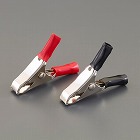 １０Ａ　充電用クリップ（赤・黒）