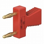 φ２ｍｍｘ１２ｍｍ　ジャンパプラグ（赤）