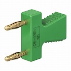 φ２ｍｍｘ１２ｍｍ　ジャンパプラグ（緑）