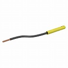φ１．８ｍｍｘ１３０ｍｍ　フレキシブルアダプター（黄）