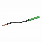 φ１．８ｍｍｘ１３０ｍｍ　フレキシブルアダプター（緑）