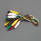 ５６０ｍｍ／０．３ｍｍ２　テストリード（両端クリップ／１０本）