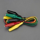 ７６０ｍｍ／０．５ｍｍ２　テストリード（両端クリップ／　４本）