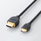 ２．０ｍ　ＨＤＭＩケーブル（片側ｍｉｎｉ　ＨＤＭＩ端子）