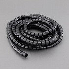 １５ｍｍｘ５ｍ　スリットチューブ（黒）