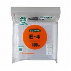 １４０ｘ１００ｍｍ　ポリ袋（チャック付／１００枚）