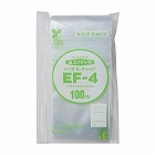１７０ｘ１２０ｍｍ　ポリ袋（環境対応型）　チャック付１００枚