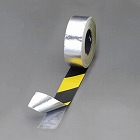 ５０ｍｍｘ１８．３ｍ　滑り止めテープ（裏面アルミ／トラ）