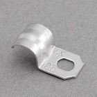 ７．４‐７．７ｍｍ　同軸ケーブル用片サドル（ステンレス製／１０個