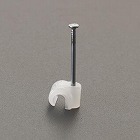 ２‐３　ｍｍ　丸型ケーブルクリップ（クリアー／１００個）