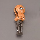 １０‐２０ｍｍ　ケーブル滑車（メッセンジャーワイヤー用）