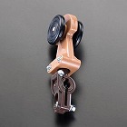 １０‐２０ｍｍ　ケーブル滑車（ハンガーレール用）