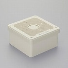 ［防雨型］　防犯カメラ取付ボックス（ノック無／ベージュ）