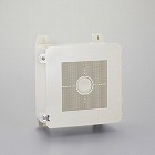 ［防雨型］　防犯カメラ取付ボックス（ノック付／ベージュ）