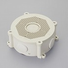 ［防雨型］　防犯カメラ取付ボックス（ノック付／ベージュ）