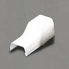２３．２ｘ５４ｍｍ　モール継手コーナー（プラスチック／白／２個）