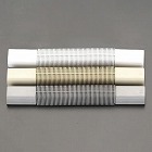 ２６ｘ１７５ｍｍ　モール継手フリー（プラスチック／白／２個）