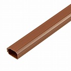 １６ｍｍｘ１．０ｍ　モール（プラスチック／ブラウン／１０本）