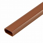 ２１ｍｍｘ１．０ｍ　モール（プラスチック／ブラウン／１０本）