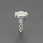Ｍ８ｘ２５ｍｍ／φ３０ｍｍ　ローレットノブ（雄ねじ／ステンレス製）