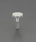 Ｍ４ｘ１６ｍｍ／φ１６ｍｍ　ローレットノブ（雄ねじ／ステンレス製）