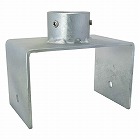 ４８．６ｍｍ　単管パイプベース支柱金具（１５０ｍｍ用）