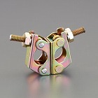 φ１９．１‐２２．２ｍｍ　二連クランプ（直交）