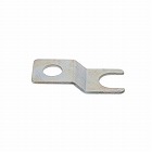 Ｍ１０　アジャストボルト固定金具（三価ホワイト）