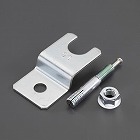 Ｍ１２　アジャストボルト脚止め金具（アンカー付・クロメート）