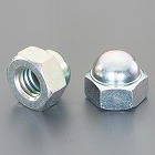 Ｗ１／２　袋ナット（三価ホワイトメッキ／２個）
