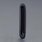 １２０ｘ　２８　ｍｍ　引戸取手（ステンレス製／マットブラック）
