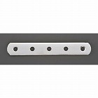 １９ｘ　５０ｍｍ　フラット型連結金具（スチール製）