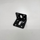 ３７ｘ　３７ｘ　４５ｍｍ　連結金具（スチール製・黒塗装）