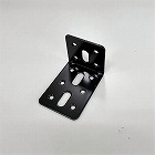 ４２ｘ　６２ｘ　４５ｍｍ　連結金具（スチール製・黒塗装）