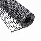 ０．９ｘ５ｍ／１２ｍｍ　万能多目的樹脂ネット（黒）