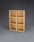 ３７０ｘ３００ｘ７４０ｍｍ　木製収納棚（連結式／３個）
