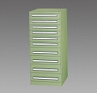 ５８０ｘ６２０ｘ１３００ｍｍ／１０段　ツールキャビネット（軽量用）