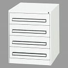 ５８０ｘ６２０ｘ　７００ｍｍ／　４段　ツールキャビネット（軽量用）