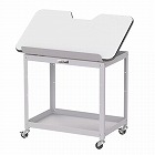 ６００ｘ４００ｘ６４１ｍｍ　作業台（傾斜天板付）