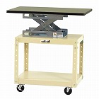 ６００ｘ４００ｘ６７７‐　９０７ｍｍ　ワゴン（昇降天板付）