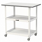 ７５０ｘ４５０ｘ７３８ｍｍ　天板付ツールワゴン