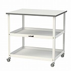 ７５０ｘ６００ｘ７３８ｍｍ　ツールワゴン（作業天板付）